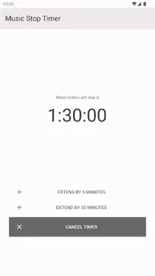 Music Stop Timer (Sleep Timer) android App screenshot 12