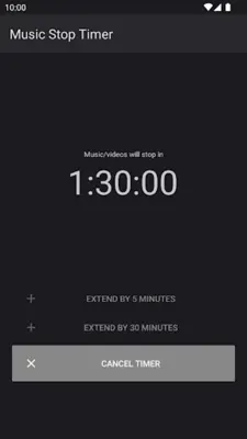 Music Stop Timer (Sleep Timer) android App screenshot 16