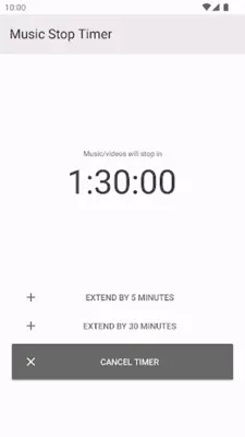 Music Stop Timer (Sleep Timer) android App screenshot 20